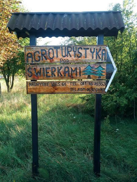 Agroturystyka Pod Swierkami Nadrybie Екстериор снимка